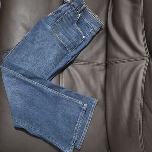 No Boundaries Dark Blue Flare Jeans